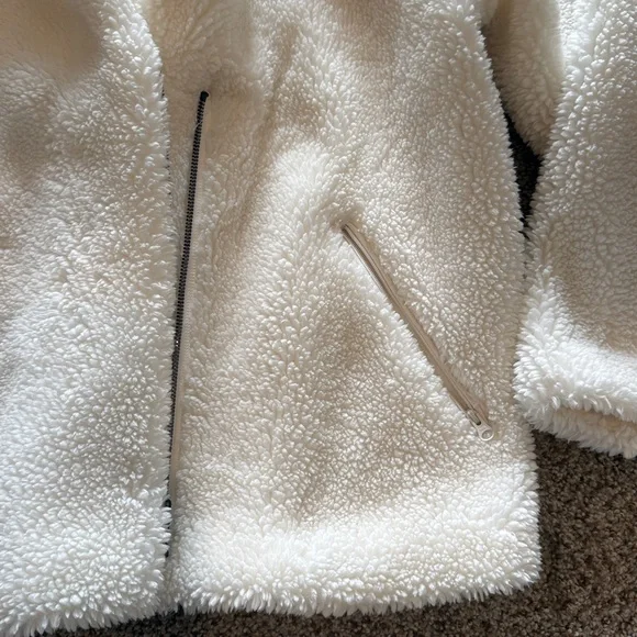 Alo Fleece Jacket Coat M - Picture 3 of 5